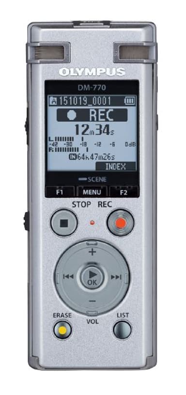 Olympus DM-770 Inkl NiMh batteri + veske/stropp/USB kabel 
