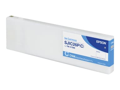 Epson Muste Syaani SJIC26P - ColorWorks TM-C7500 