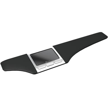 Optapad Ergonomic Optical Touchpad Kabling Touchpad Sølv Sort