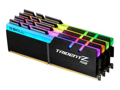 G.Skill Gskill Trident Z RGB 64GB (4X16) DDR4 3600MHz 64GB 64GB 3,600MHz CL17 DDR4 SDRAM DIMM 288-pin 