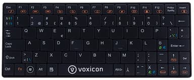 Voxicon Ultra-Slim Mini SM411 Langaton Pohjoismaat Musta 