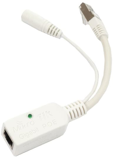 Ubiquiti POE-24-7W-G-WH Power over Ethernet PoE Injector, 24 VDC, 7.2W