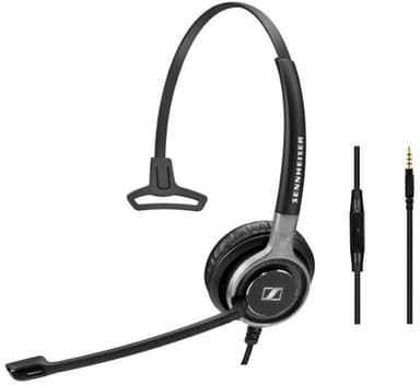 EPOS IMPACT SC635 Headset 3,5 mm jackstik Mono Sort Sølv