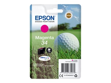 Epson Bläck Magenta 4.2ml 34 - WF-3720 