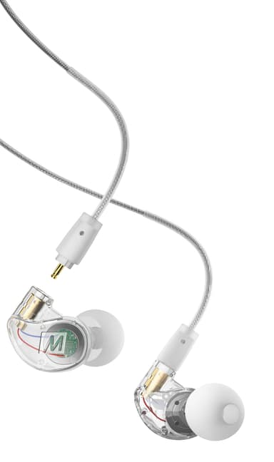 Mee Audio M6 Pro Gen2 Clear Ørepropper 3,5 mm jakk Stereo Transparent