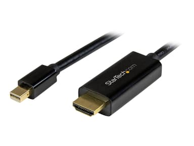 Startech Mini Displayport to HDMI 2m Mini DisplayPort HDMI-tyyppi A (vakio) Musta