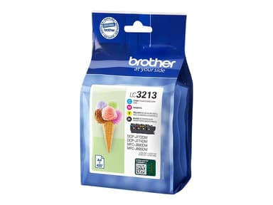 Brother Inkt Kit (BK/C/M/Y) LC-3213VALDR - DCP-J772DW/DCP-J774 