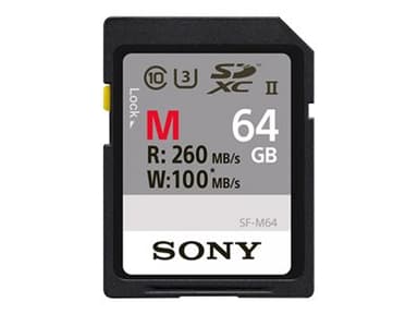 Sony SF-M Series SF-M64 64GB SDXC UHS-II minneskort 