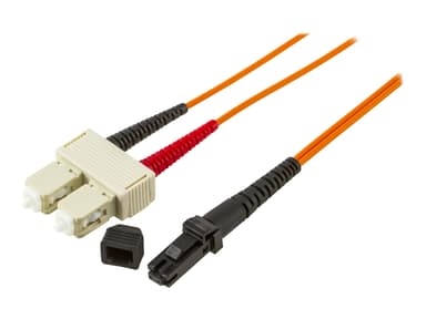 Deltaco Nettverkskabel SC/PC MT-RJ OM1 2m 