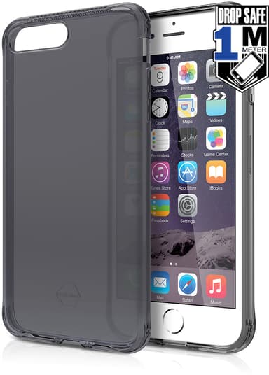 Cirafon Zero Gel Drop Safe iPhone 7 Plus Svart 