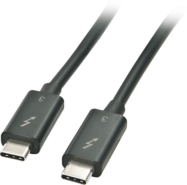 Microconnect Thunderbolt 3 Cable 1m 24 pin USB-C Hann 24 pin USB-C Hann 