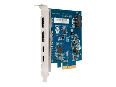 HP Dual Port Add-In-Card - Thunderbolt-Adapter - Pcie - Thun - (Outlet-vare klasse 2) 