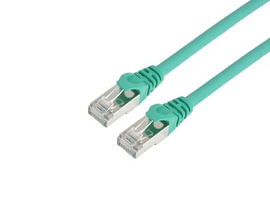 Prokord TP-Cable S/FTP RJ45 2m 10pcs RJ-45 RJ-45 CAT 6a 1m Vihreä