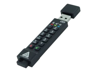Apricorn Aegis Secure Key 3 NX 16GB USB A-tyyppi Musta