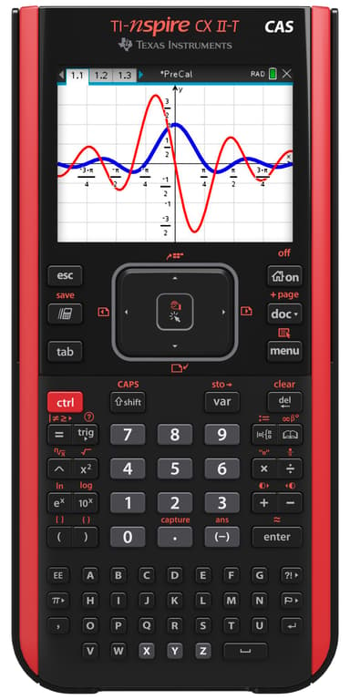Texas Calculator TI-Nspire CX II T CAS + Program 