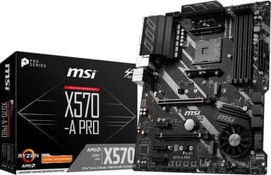 MSI X570-A Pro S-AM4 ATX ATX Hovedkort 