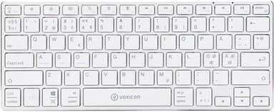 Voxicon BT Keyboard 400 White 
