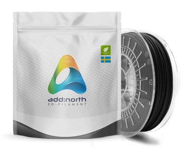 Addnorth Textura - 1.75mm- 750g - Matte Musta 