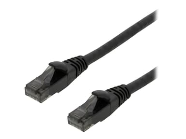 Deltaco Patch-kabel RJ-45 RJ-45 CAT 6 3m Svart