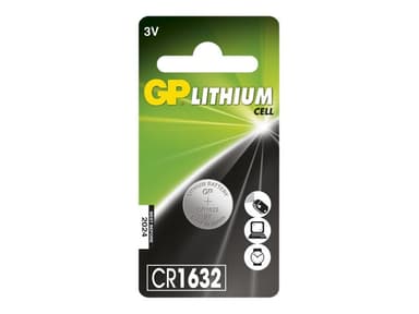 GP CR1632 nappiparisto Lithium 3V 