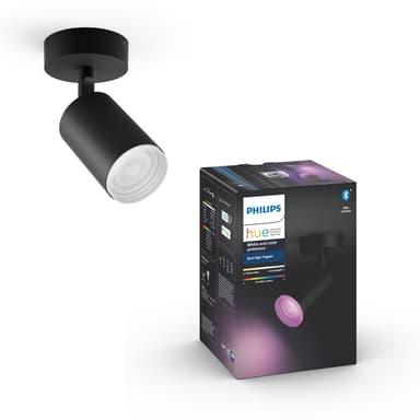 Philips Hue Fugato White/Color 1x5,7W Svart 