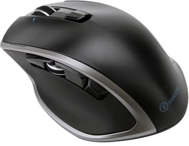 Voxicon Wireless Pro Mouse Dm-P30wl Bt+2.4Hz Trådløs 1,600dpi Mus Sort