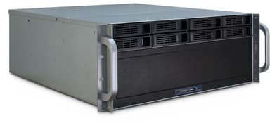 Inter-Tech IPC 4U-4408 4U 19" Svart 
