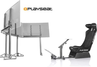 Playseat Evolution Pro Alcantara + TV Stand Pro/Pro 3S 
