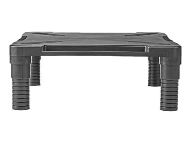 Nedis Ergonomisk Justerbart Skjermstativ Sort 