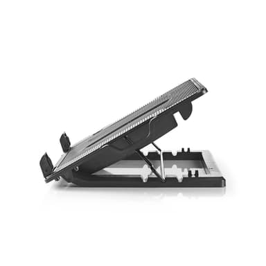 Nedis Laptopstativ Universal Svart Med 2 Fläktar 