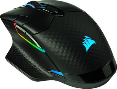 Corsair Gaming DARK CORE RGB PRO Kabling Trådløs 18000dpi Mus Sort