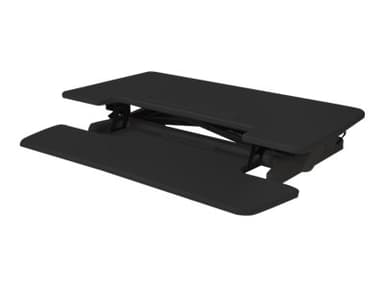 Bakker Justerbart Sit-Stand Desk Riser 2 Sort 