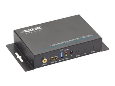 Black Box Component/Composite-To-HDMI scaler/converter with audio 