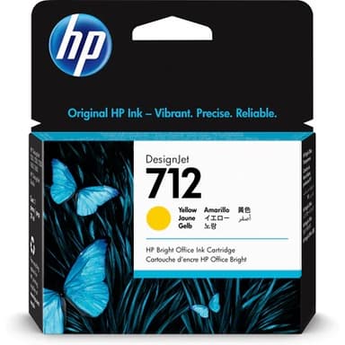 HP Blekk Gul 712 29ml 