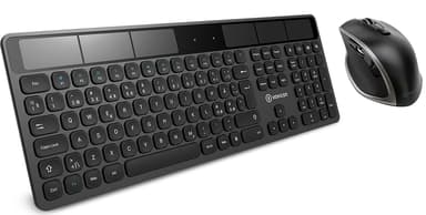 Voxicon Wireless Keyboard SO2wl +Pro Mouse Dm-P30wl Nordisk Sett med tastegruppe og mus 