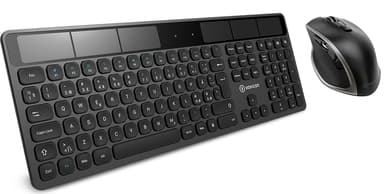 Voxicon Wireless Keyboard SO2wl +Pro Mouse Dm-P30wl Nordiska länderna Sats med tangentbord och mus