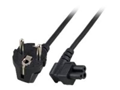 Microconnect Strømkabel 5m Strøm IEC 60320 C5 Strøm CEE 7/7 Han 