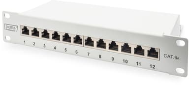 Digitus Patchpanel 12 poorten Afgeschermde twisted pair (STP) CAT 6a