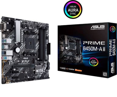 ASUS PRIME B450M-A II Micro ATX Moderkort