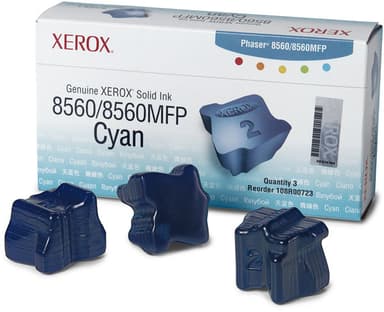 Xerox Colorstix 3X Syaani - Phaser 8560 