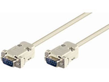 Microconnect Serial cable 3m 9-nastainen D-Sub (DB-9) Uros 9-nastainen D-Sub (DB-9) Uros