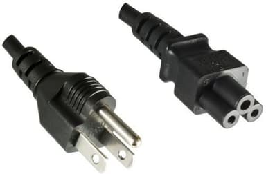 Microconnect Strømkabel US 1.8m Power NEMA 5-15P Hann Strøm IEC 60320 C5 Hunn 