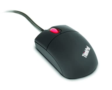 Lenovo USB Optical Wheel Mouse Langallinen Hiiri Musta