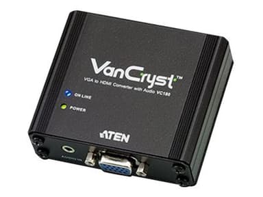 Aten VC180 videomuunnin Mini-phone 3.5 mm VGA HDMI Naaras