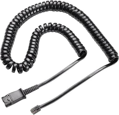 Poly Kabel för hörlursförstärkare 3m Snabburkoppling Modulär kontakt för headsetförstärkare
