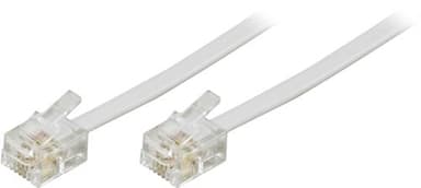 Deltaco Telefonkabel 2m RJ-11 Hann RJ-11 Hann