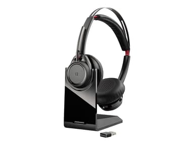 Poly Voyager Focus UC B825 Headset Stereo Sort