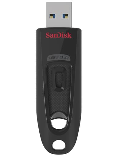 SanDisk Ultra 256GB USB A-tyyppi Musta