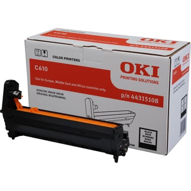 OKI Tromle Sort 20K - C610 
