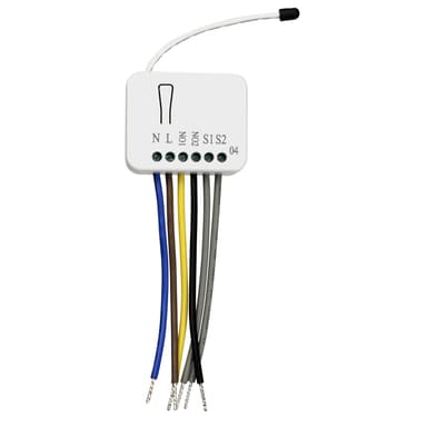 Telldus Recessed Receiver 2X1,5kW 